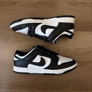 Nike Black and White Low-Top Sneakers